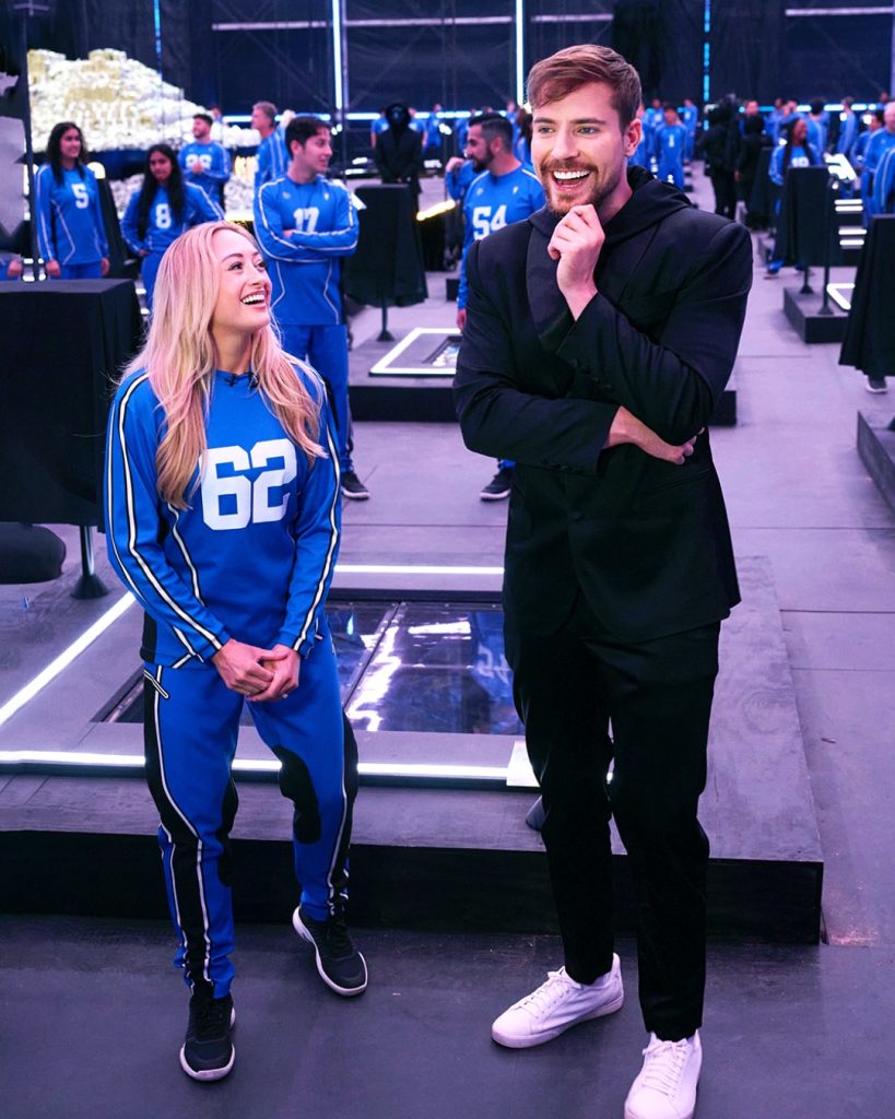 mr-beast-beast-games - Parasocial Magazine Mr Beast on the set of Beast Games.