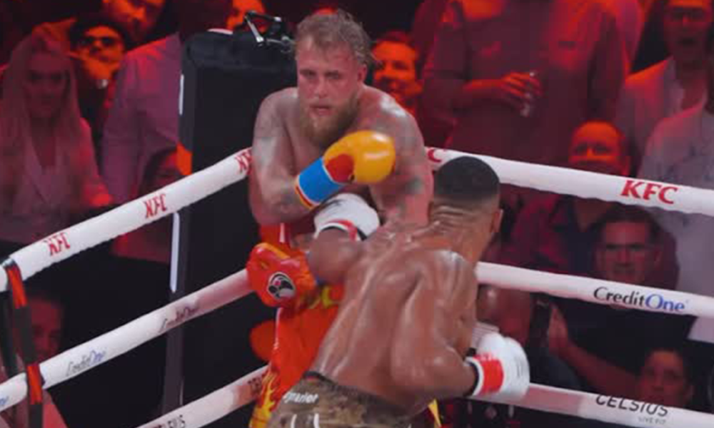 Jake Paul TKO Anthony Joshua