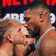 Jake Paul faces off against Anthony Joshua