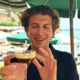 Gstaad Guy drinks a shakerato in Italy