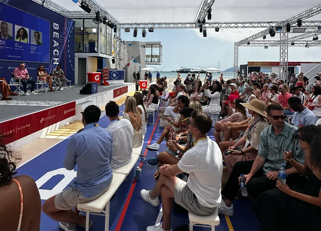 Sport Beach Cannes Lions 2024 - Parasocial Magazine Sport Beach Cannes Lions 2024