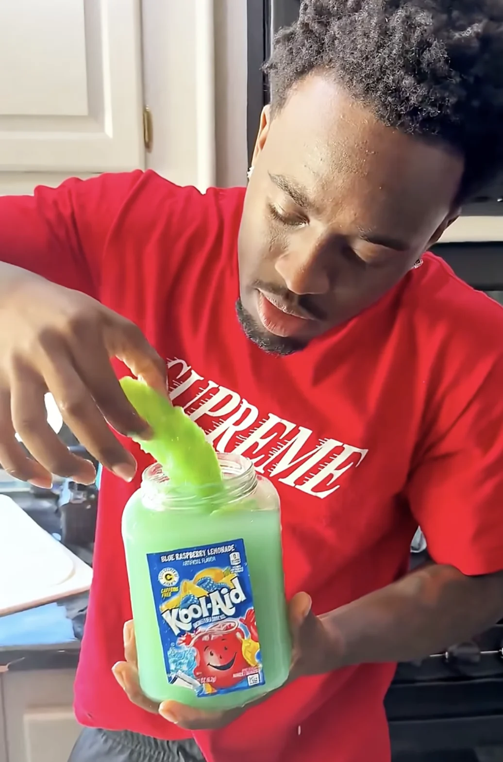 Kai Cenat Kool-Aid pineapple jar
