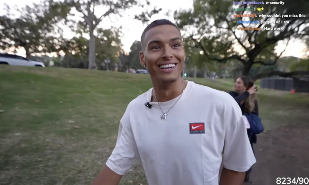 Marlon Garcia in first stream after announcing Nike deal