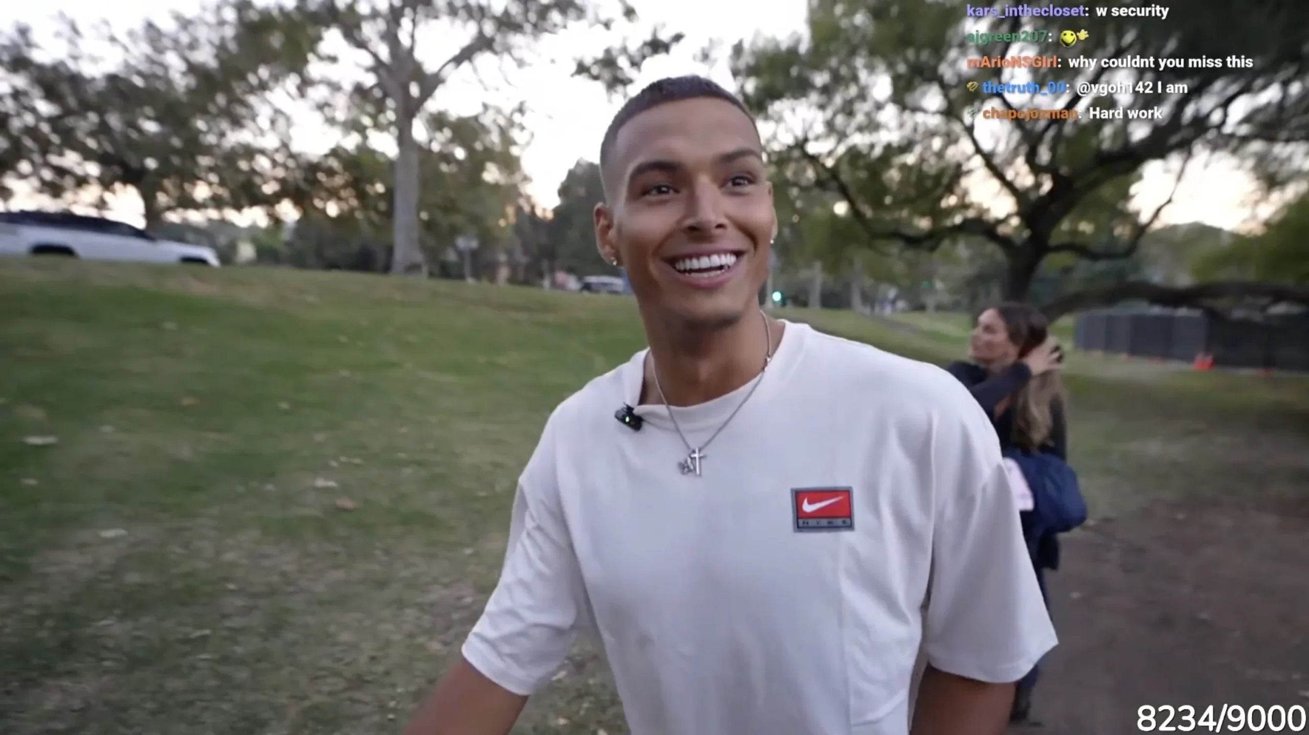 Marlon Garcia in first stream after announcing Nike deal