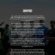 Sidemen farewell statement over a group photo; logo at top, text about JJ's departure and thanks.