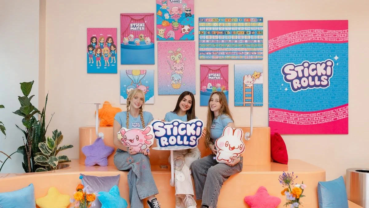 Anna and Erin (Kawaii artists / Sticki Rolls co-creators), Sticki Rolls YouTube strategy