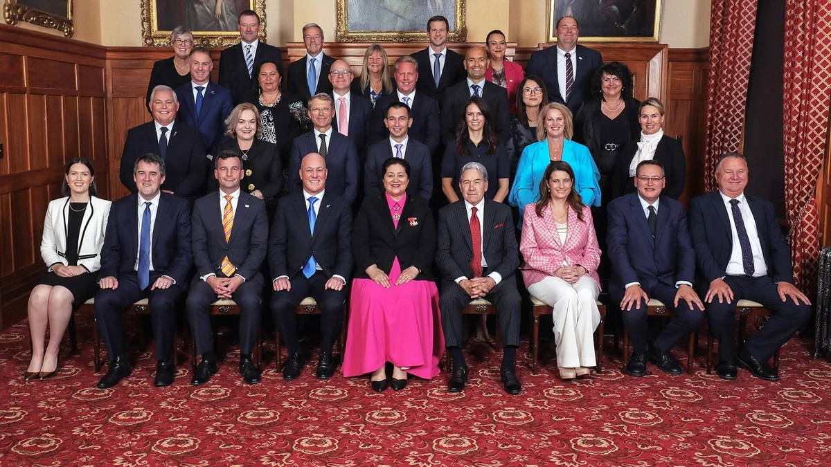 Appointment of the New Zealand government ministry 2023 - Parasocial Magazine New Zealand Government
