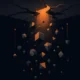 Abstract illustration: A ceiling with a visible crack or fissure, light breaking through the fracture—representing the constraint being tested and the pressure