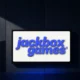 Illustration (device family): the Jackbox Games mark in a constructed device scene