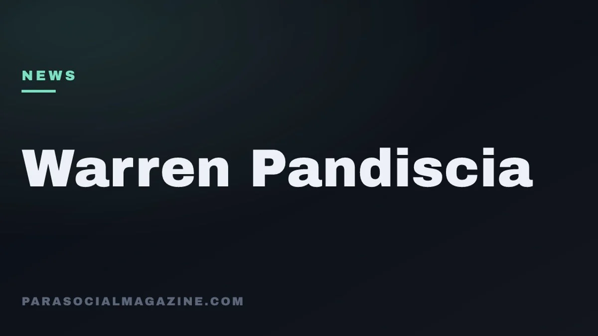 Warren Pandiscia — Parasocial Magazine