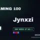 Jynxzi at No. 1 on the Parasocial Streaming 100, week of 2026-08-31